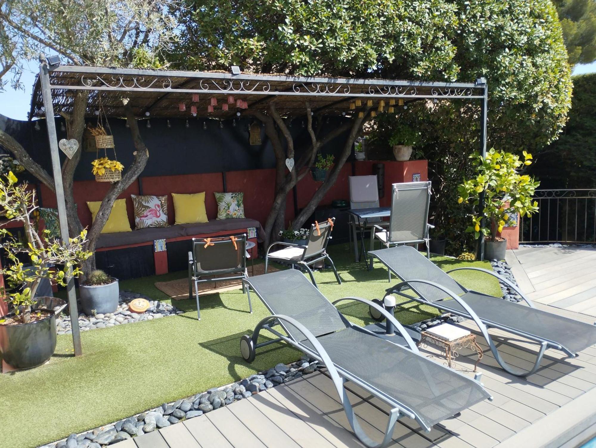 Villa Les arbousiers à La Cadiere-d'Azur Extérieur photo