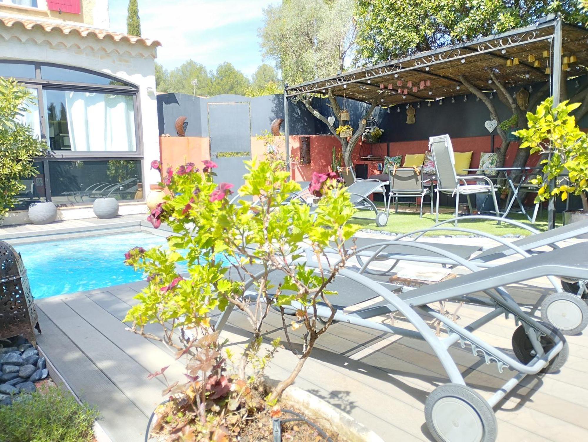 Villa Les arbousiers à La Cadiere-d'Azur Extérieur photo